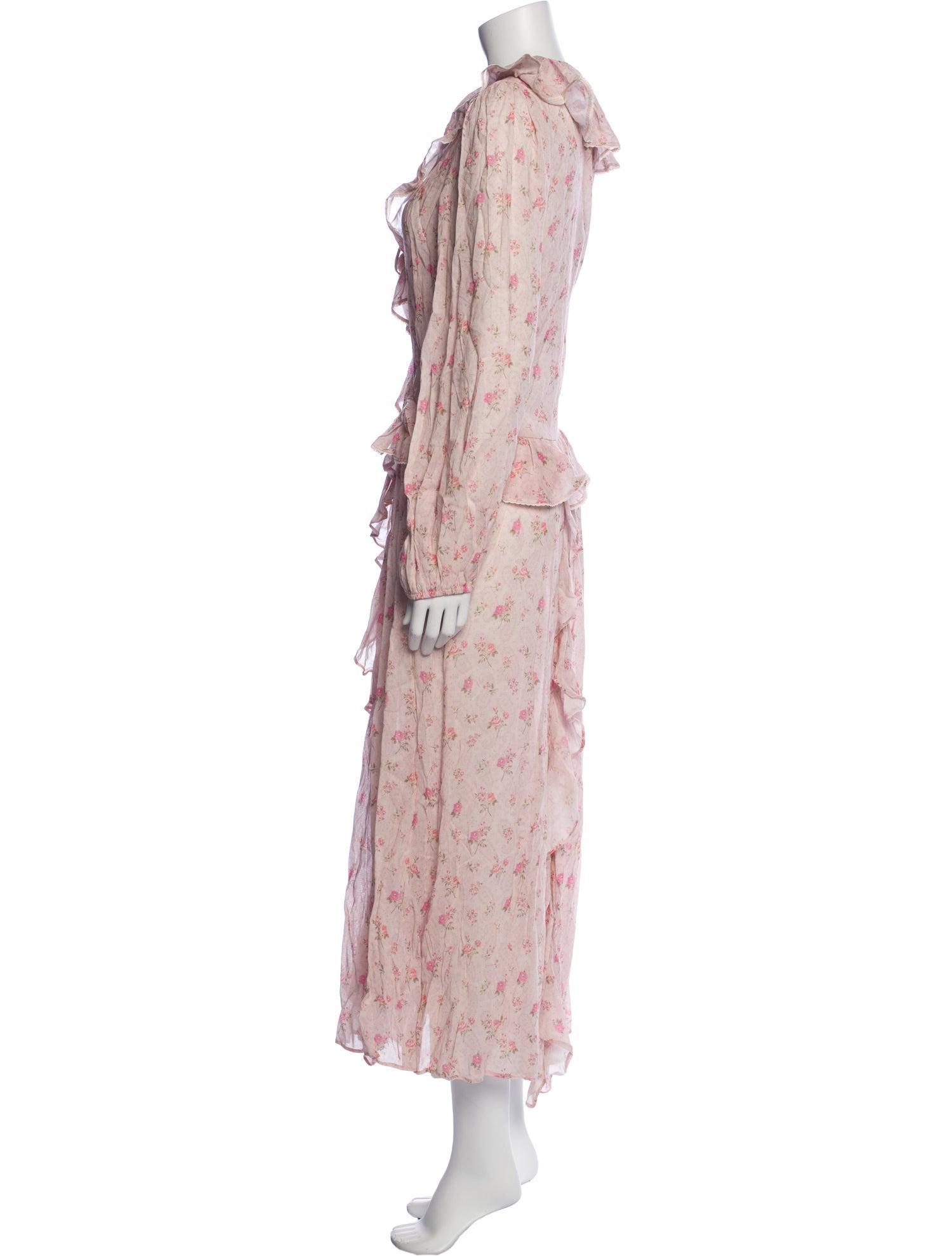 Spell Floral Print Long Dress w/ Tags