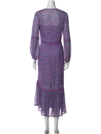 Spell Floral Print Long Dress