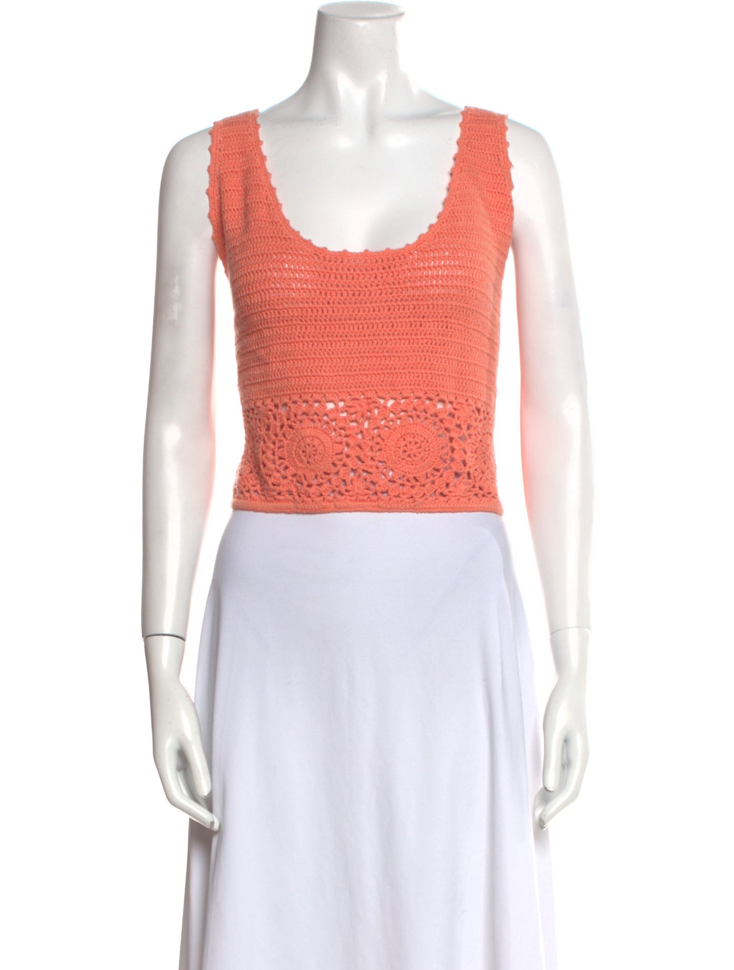 Spell Scoop Neck Sleeveless Crop Top w/ Tags