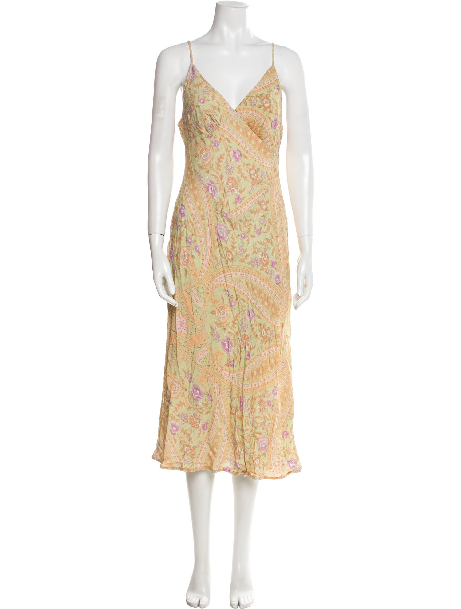 Spell Floral Print Midi Length Dress