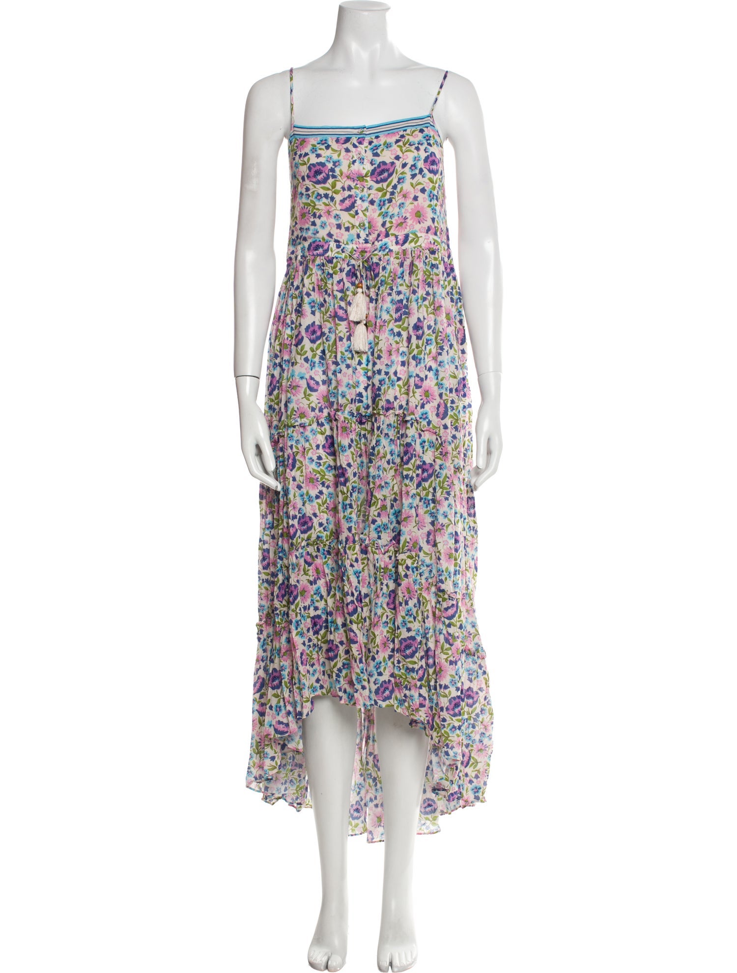 Spell Floral Print Long Dress