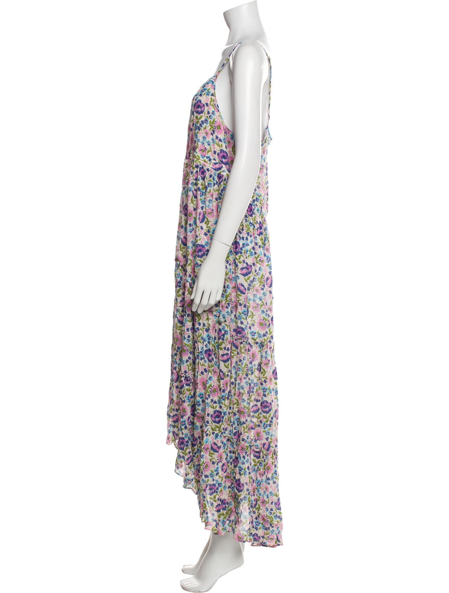 Spell Floral Print Long Dress
