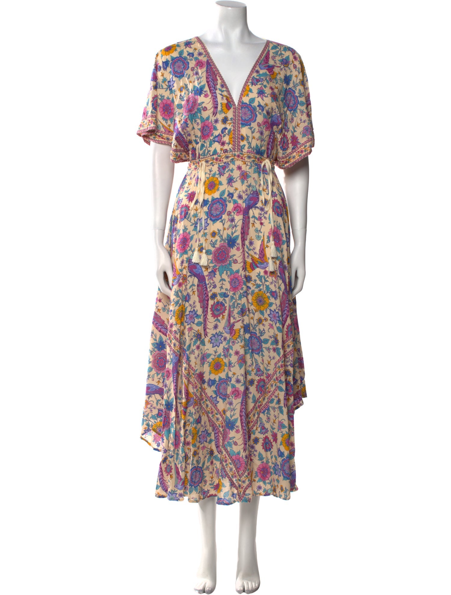 Spell Floral Print Long Dress