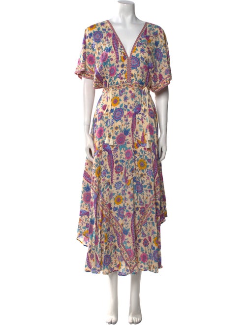 Spell Floral Print Long Dress