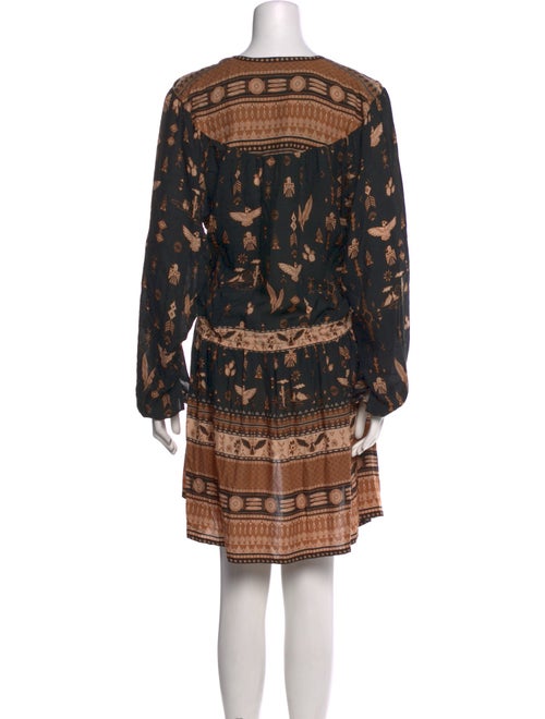 Spell Printed Mini Dress