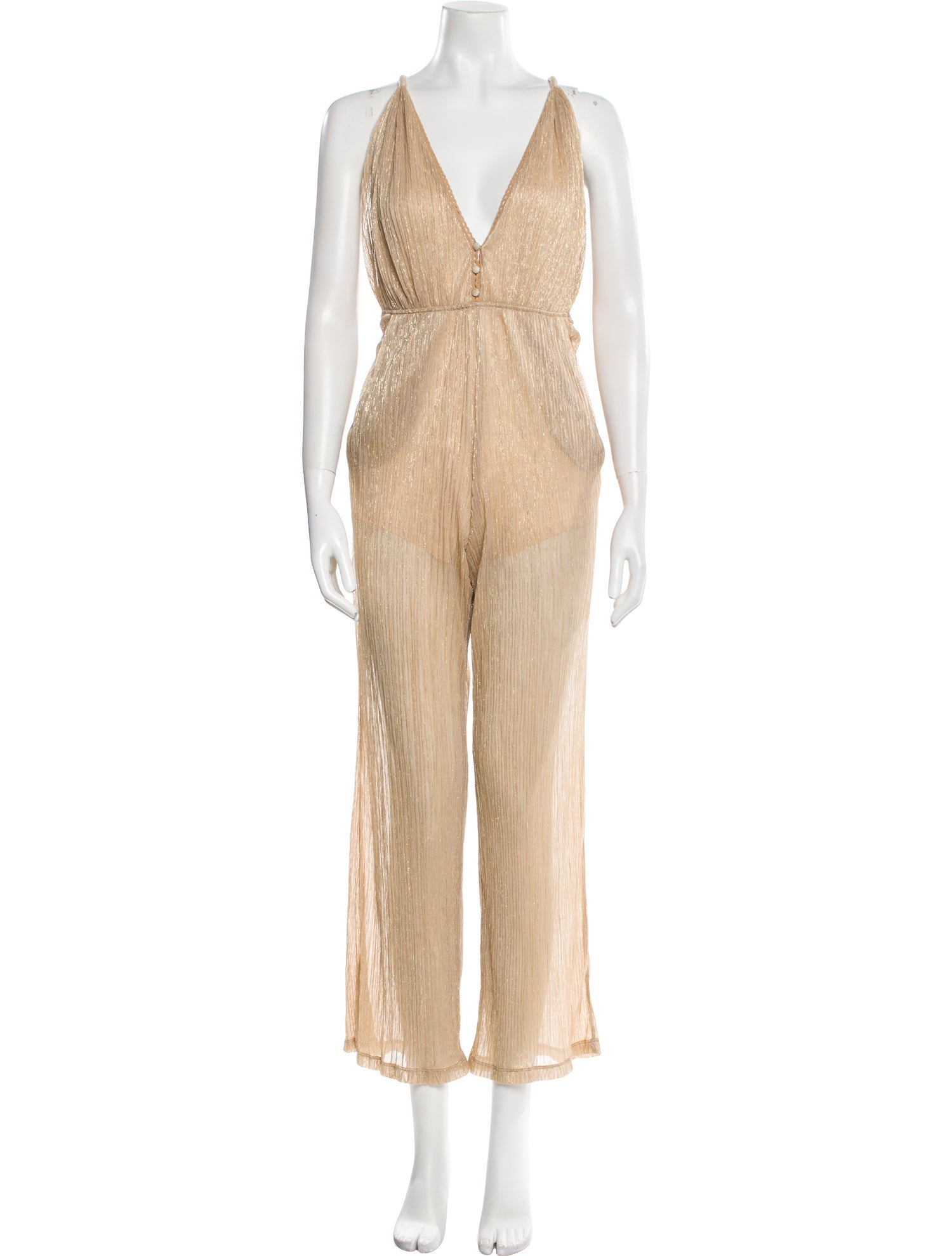 Spell Plunge Neckline Jumpsuit