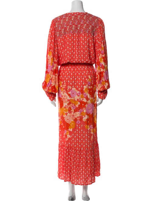 Spell Floral Print Long Dress