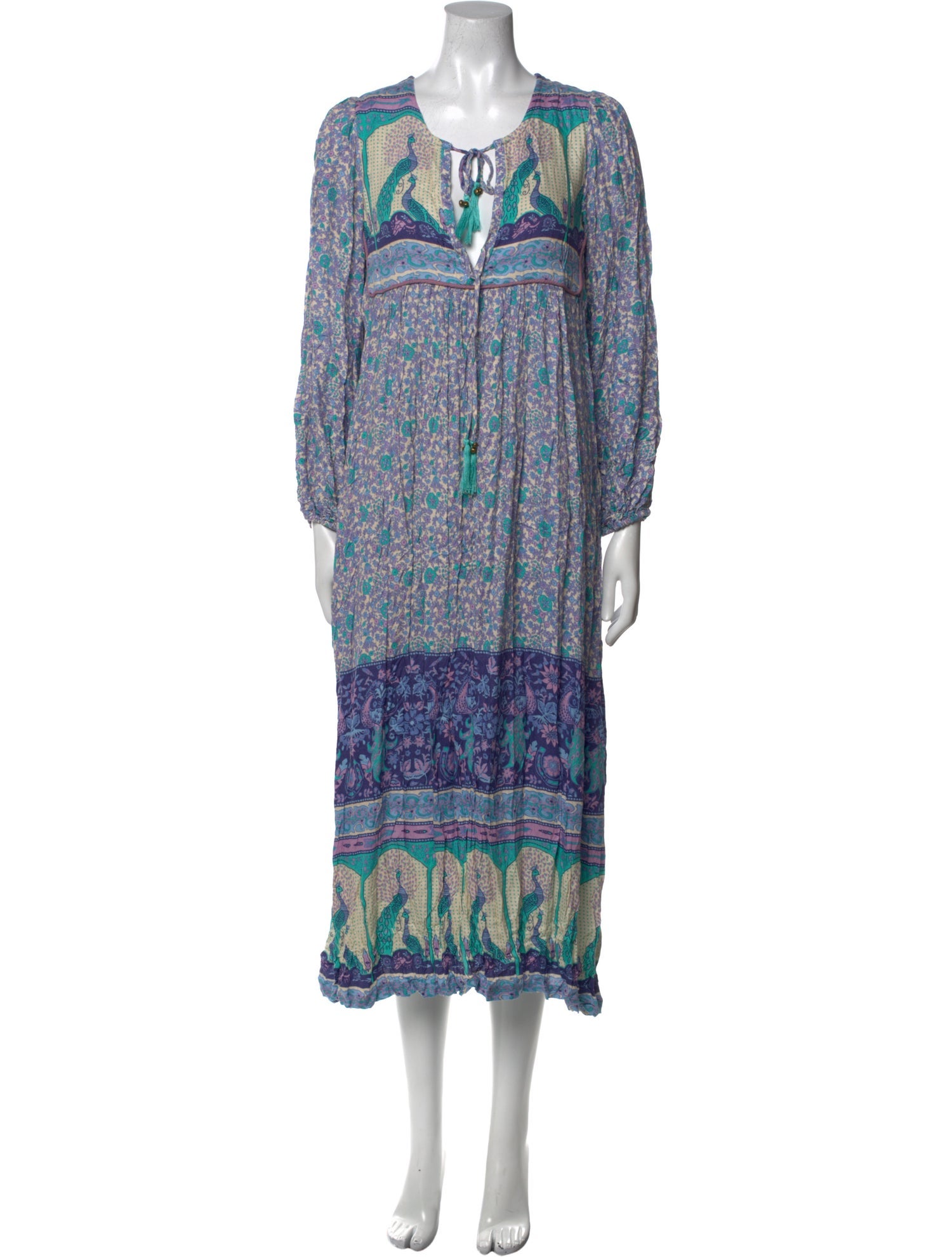 Spell Paisley Print Knee-Length Dress