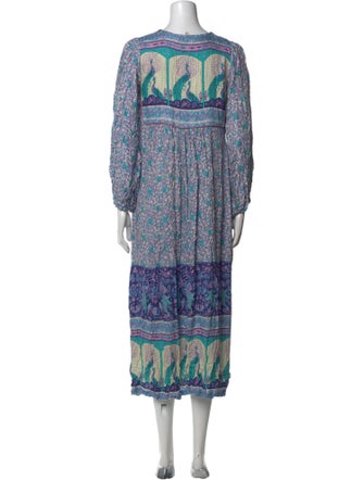 Spell Paisley Print Knee-Length Dress