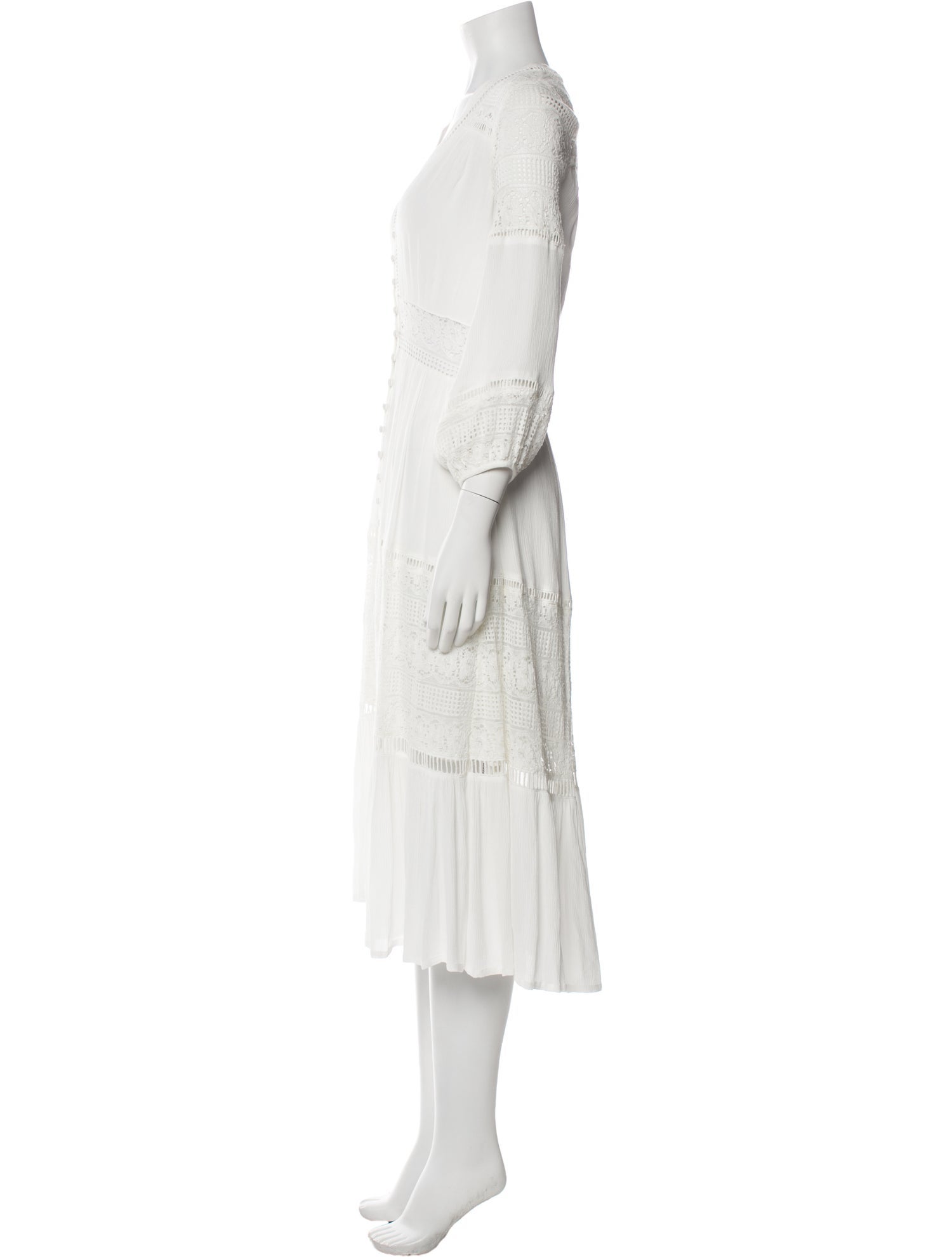 Spell V-Neck Midi Length Dress