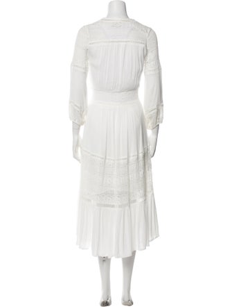 Spell V-Neck Midi Length Dress