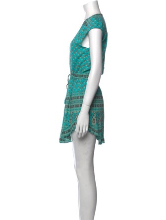 Spell Printed Mini Dress