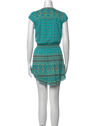 Spell Printed Mini Dress