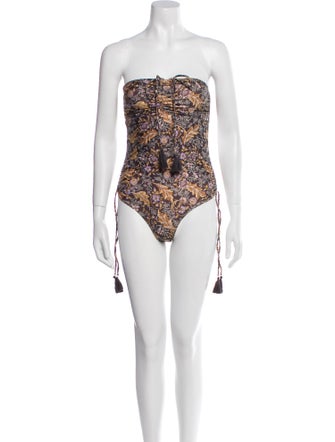 Spell Floral Print One-Piece