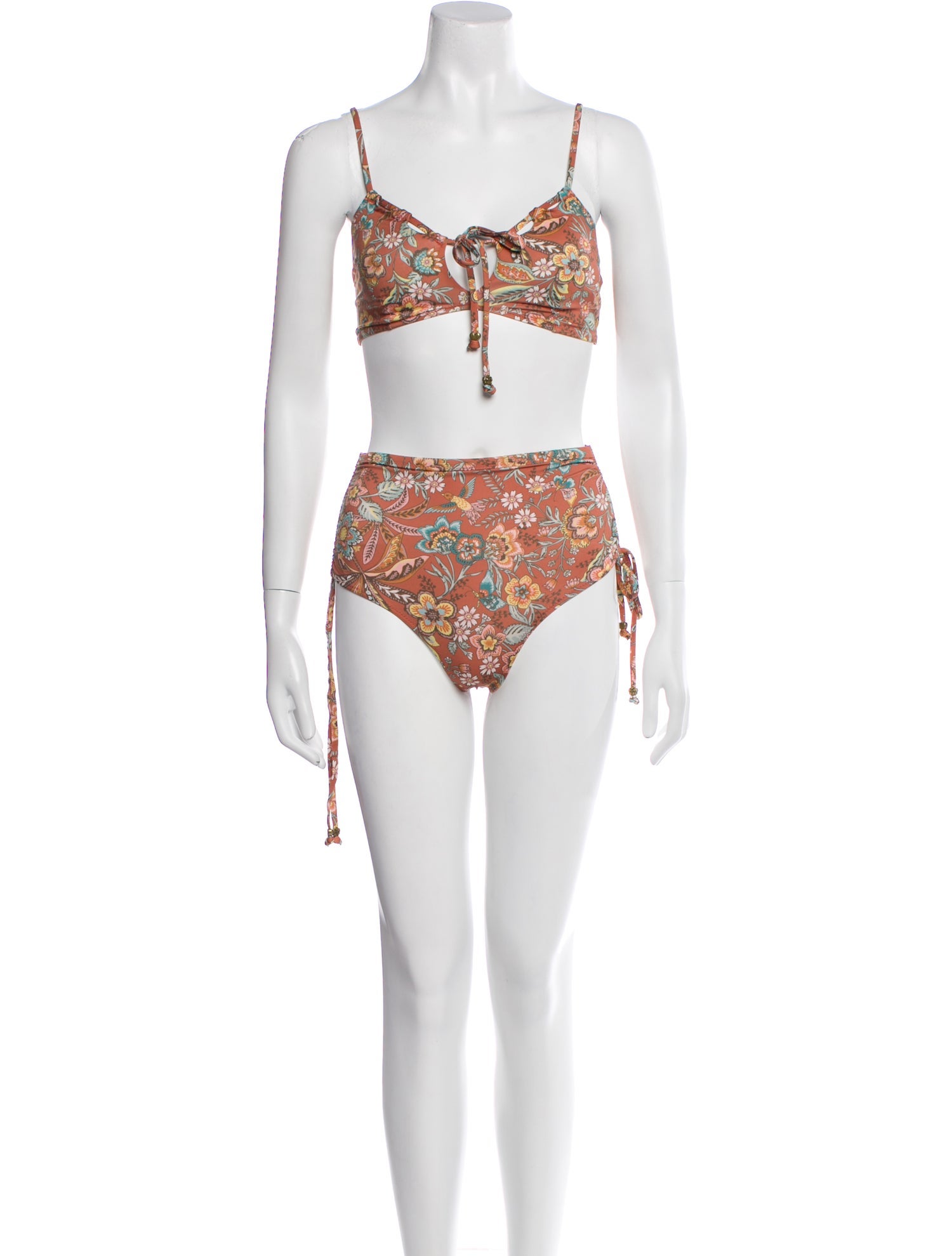 Spell Floral Print Bikini w/ Tags
