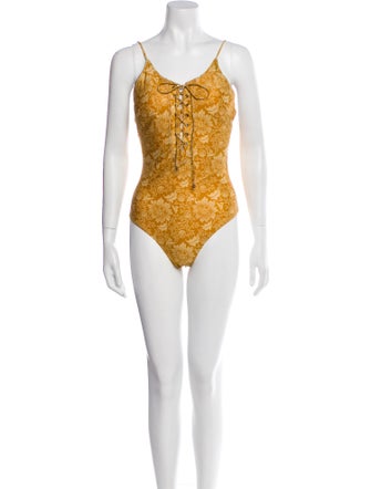 Spell & The Gypsy Collective Floral Print One-Piece