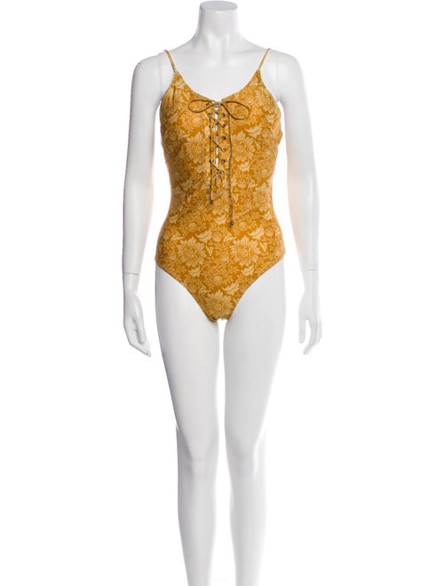 Spell & The Gypsy Collective Floral Print One-Piece