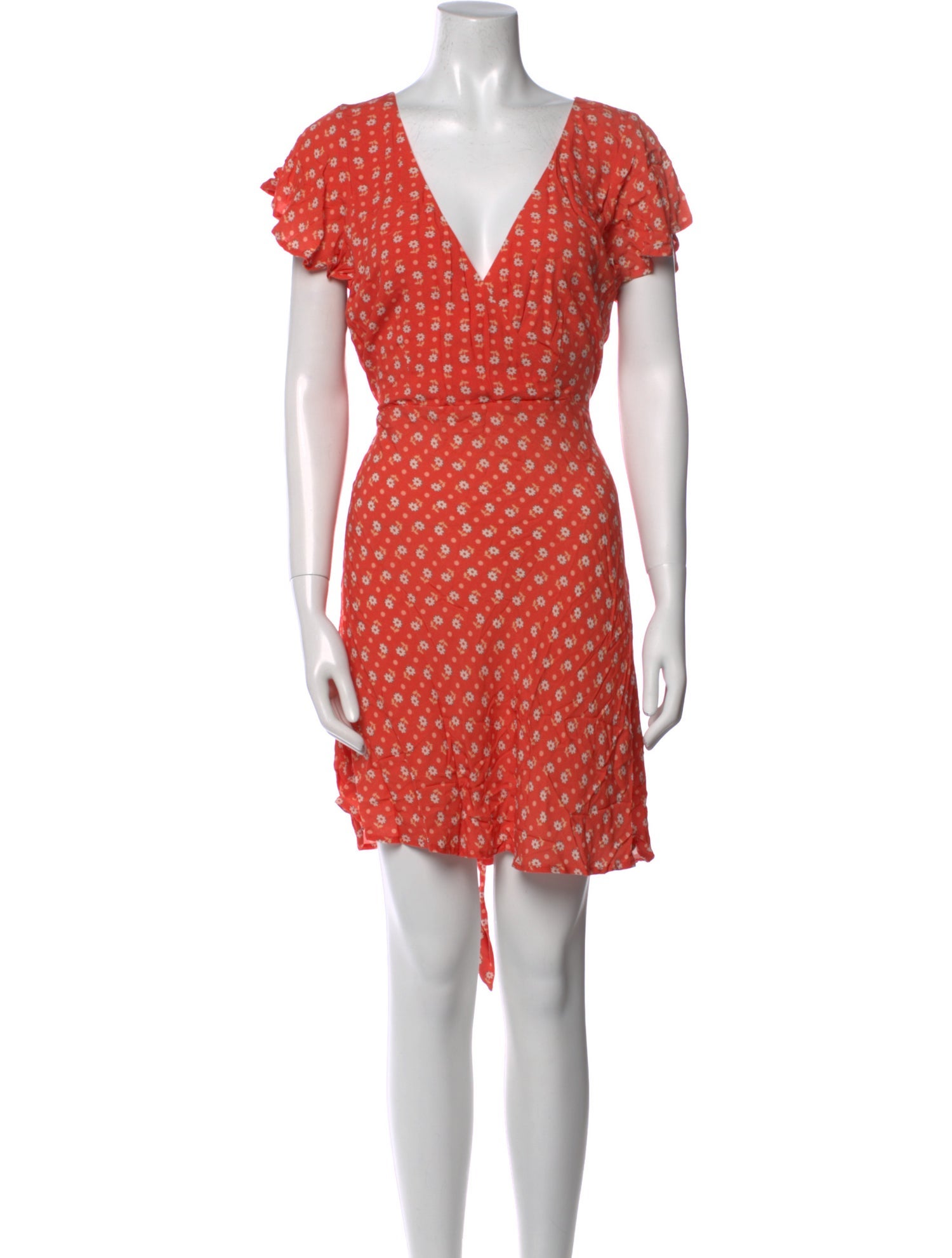Spell Polka Dot Print Mini Dress w/ Tags