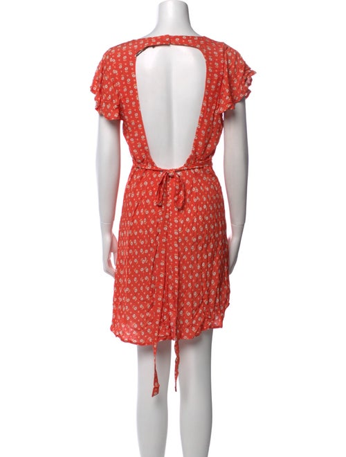 Spell Floral Print Mini Dress