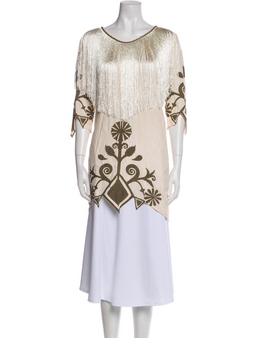 Spell Printed Scoop Neck Tunic