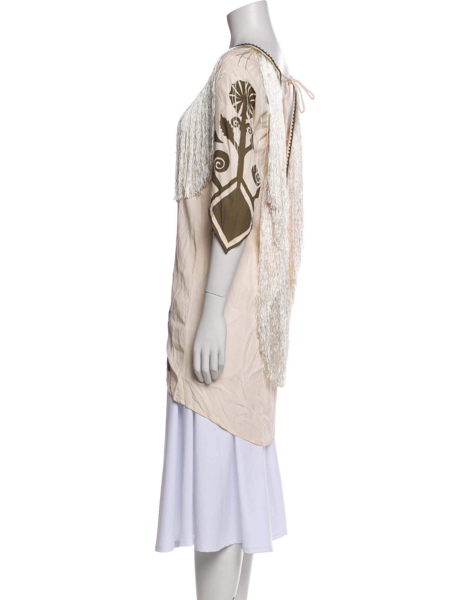 Spell Printed Scoop Neck Tunic