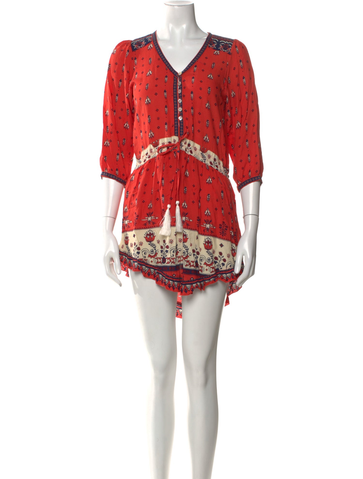 Spell Printed Mini Dress