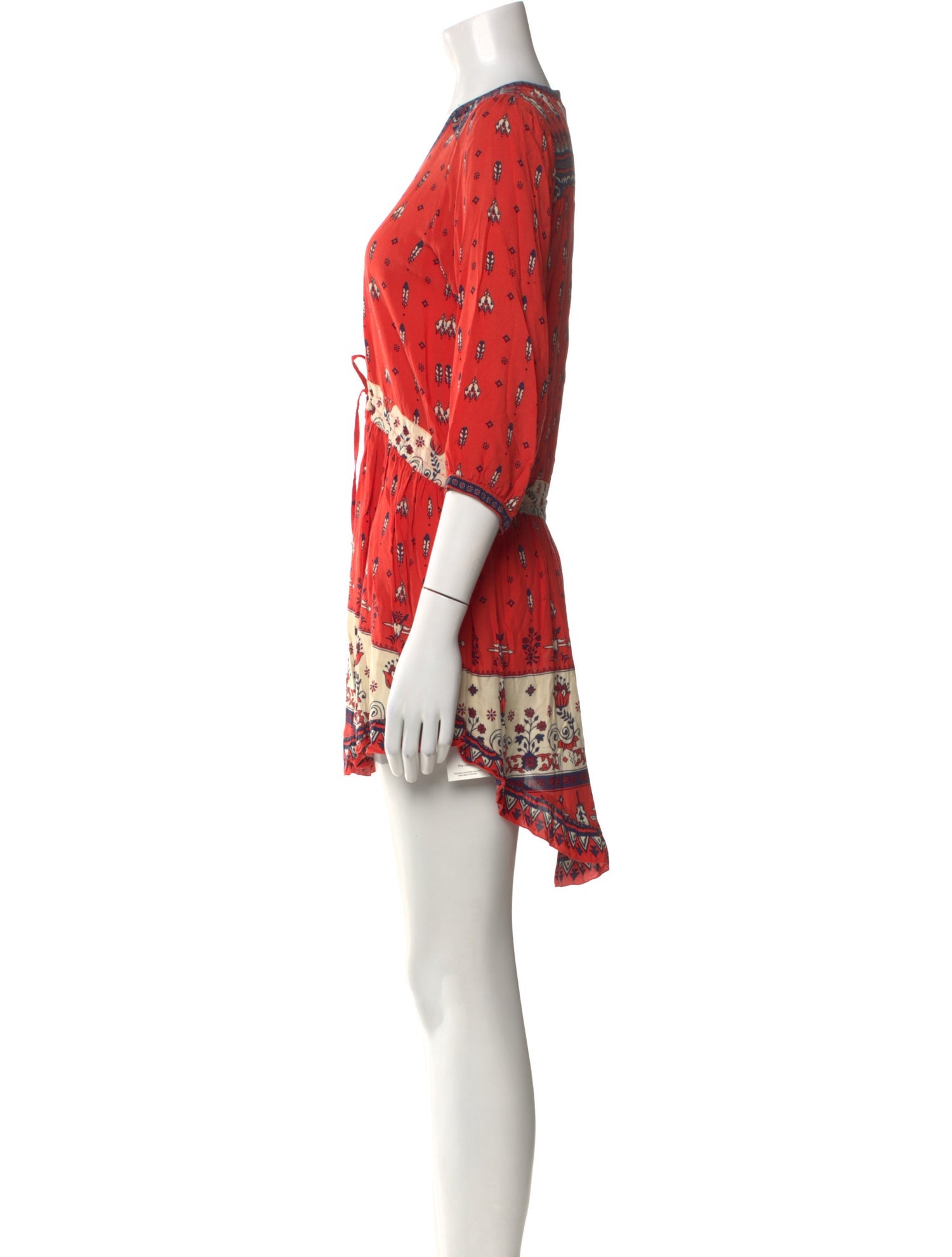 Spell Printed Mini Dress