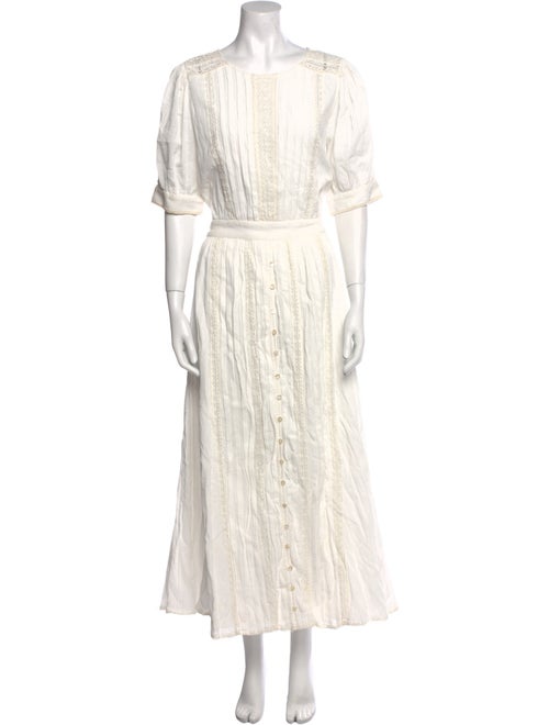 Spell Scoop Neck Long Dress