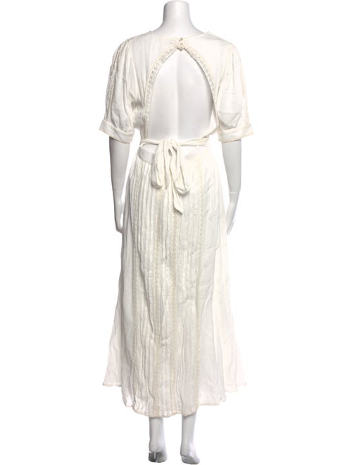 Spell Scoop Neck Long Dress