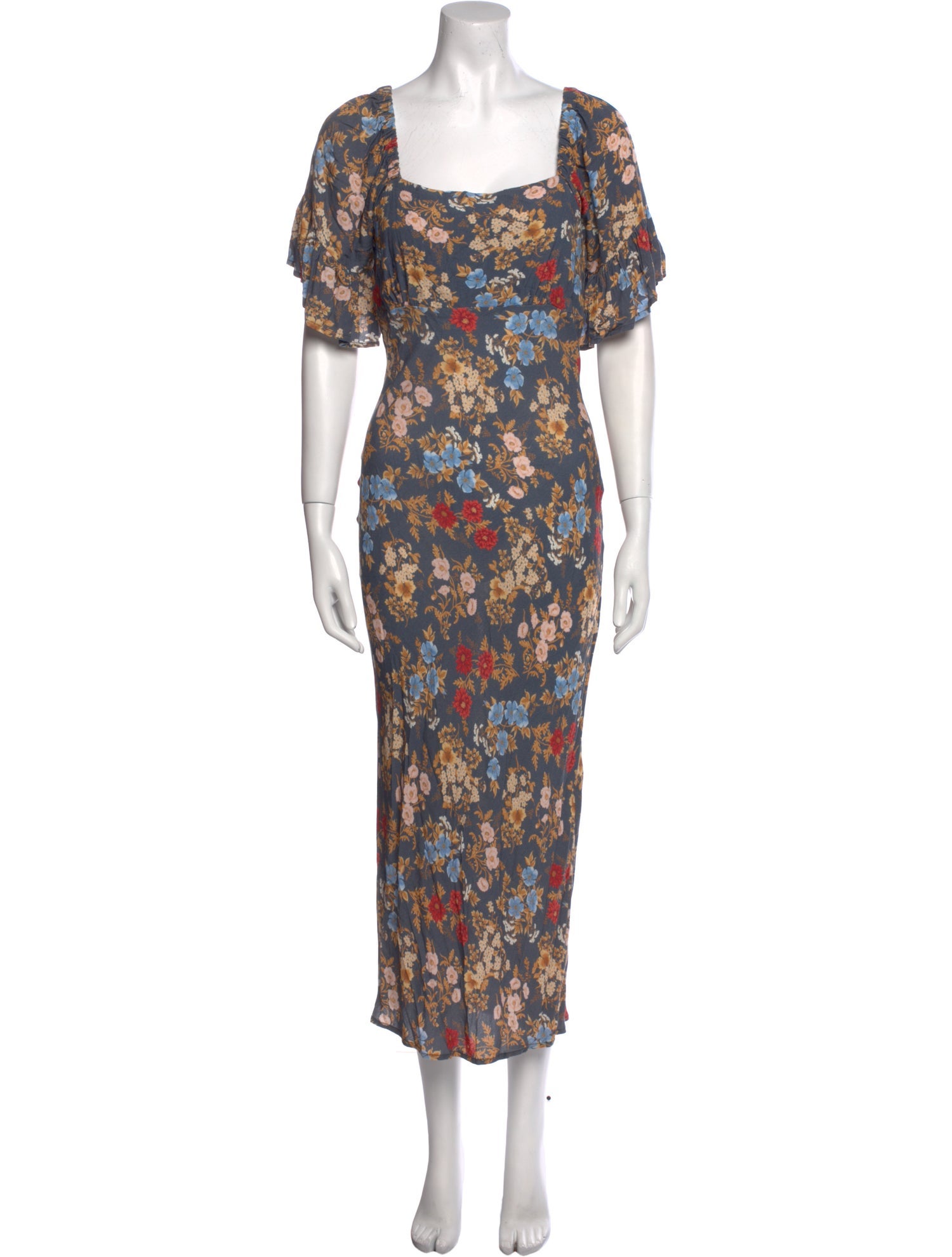 Spell Floral Print Long Dress w/ Tags