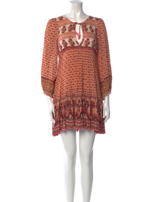 Spell Printed Mini Dress