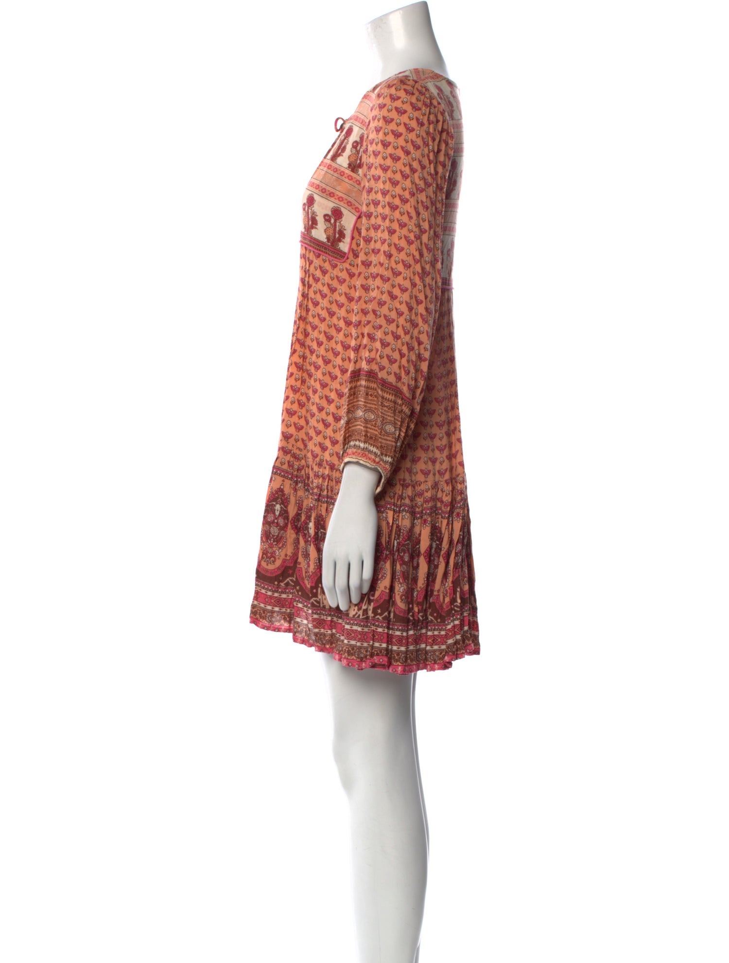 Spell Printed Mini Dress