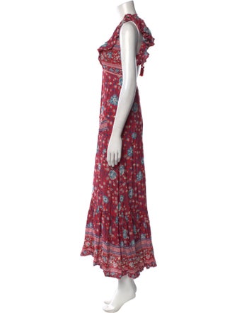 Spell Floral Print Long Dress