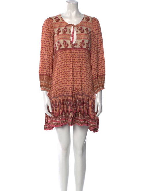 Spell Printed Mini Dress