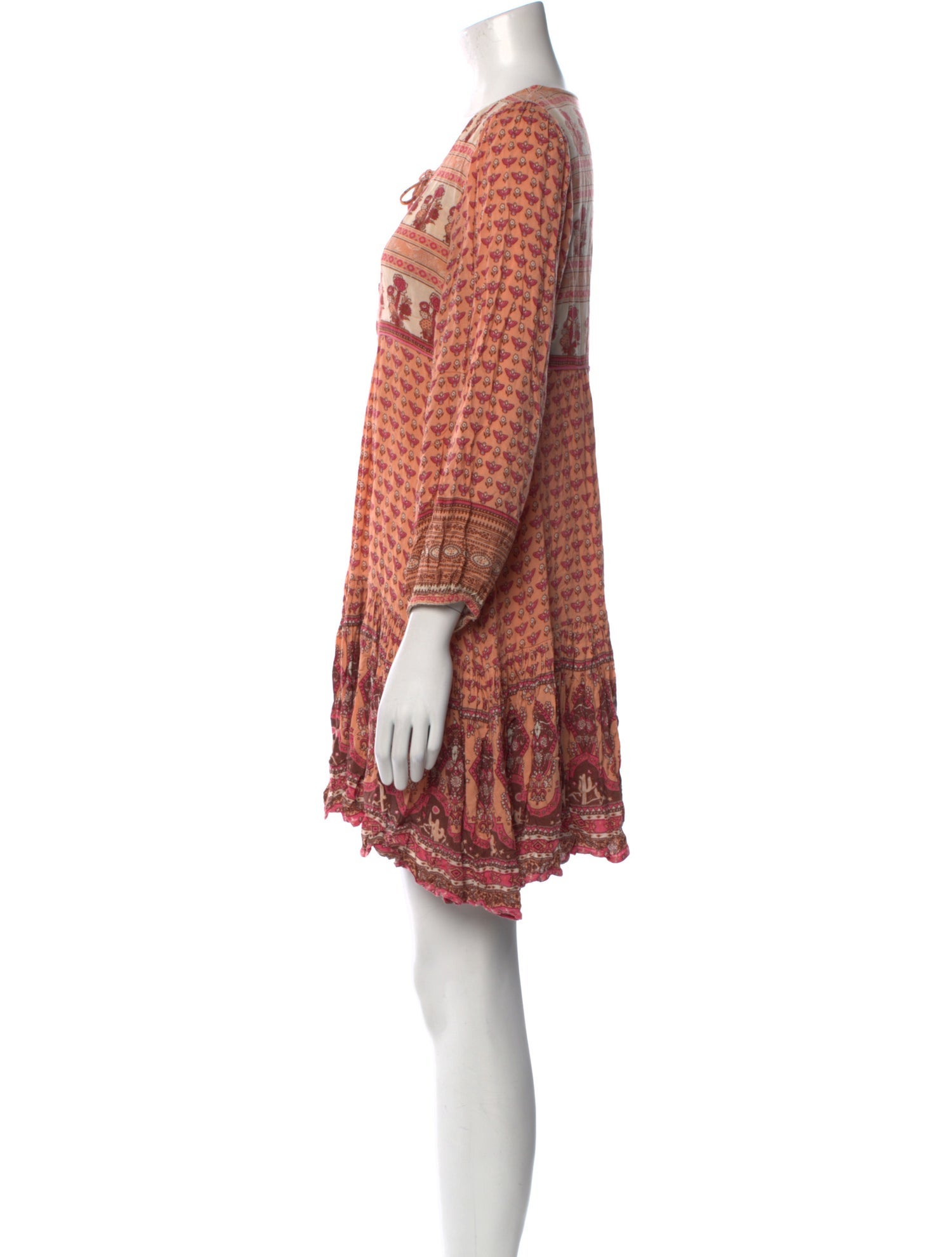 Spell Printed Mini Dress