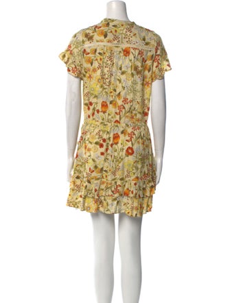 Spell Floral Print Mini Dress