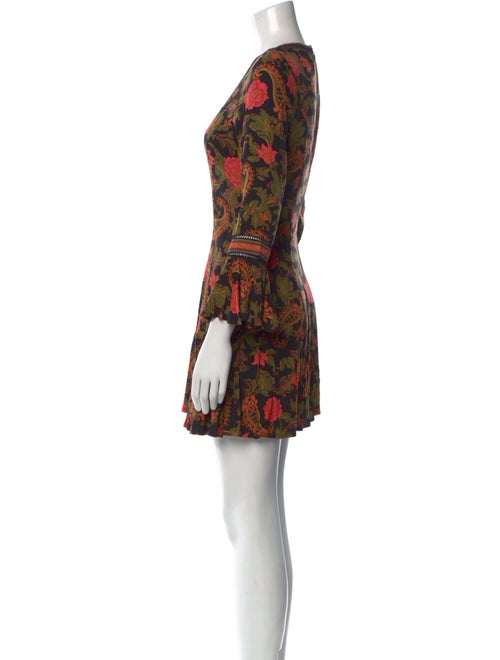 Spell Printed Mini Dress