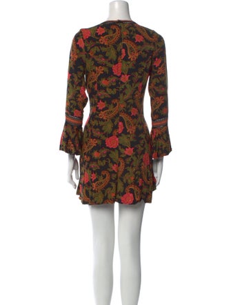 Spell Printed Mini Dress