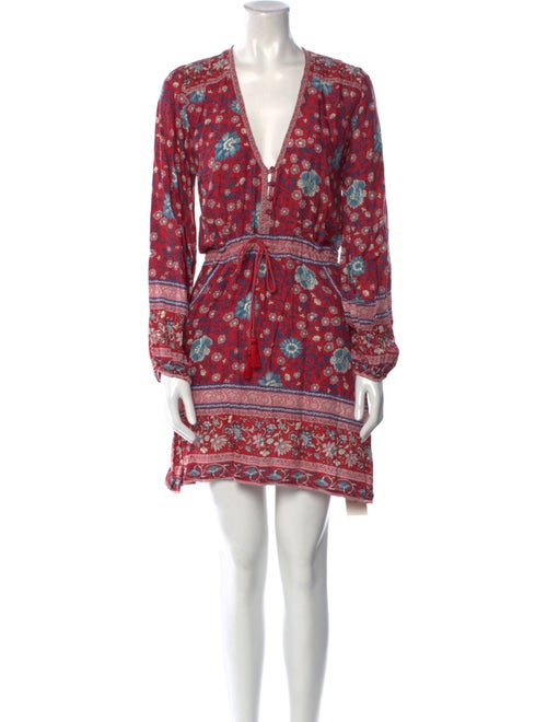 Spell Printed Mini Dress