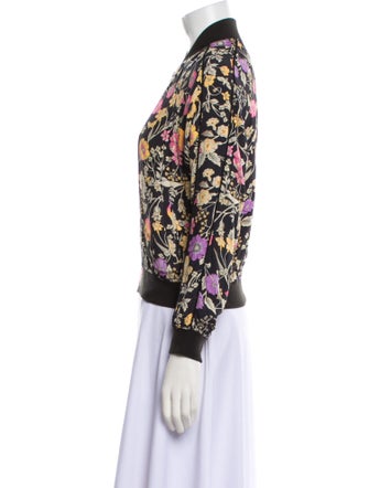 Spell Floral Print Bomber Jacket