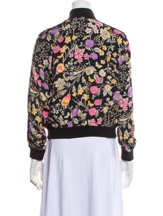 Spell Floral Print Bomber Jacket