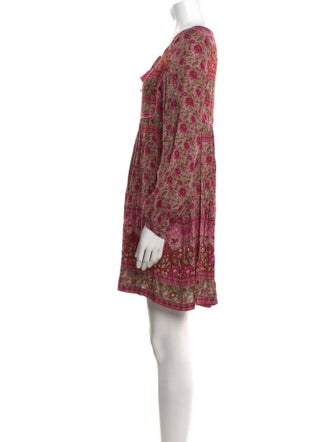 Spell Paisley Print Mini Dress