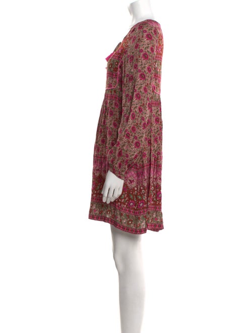 Spell Paisley Print Mini Dress