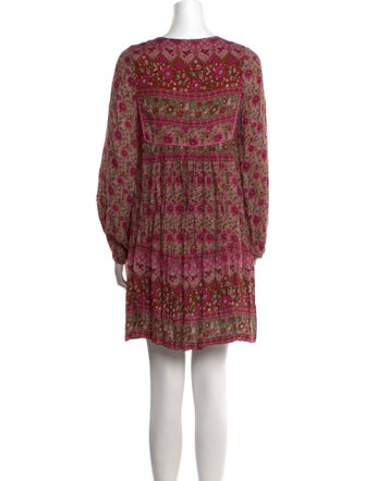 Spell Paisley Print Mini Dress