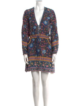 Spell Printed Mini Dress