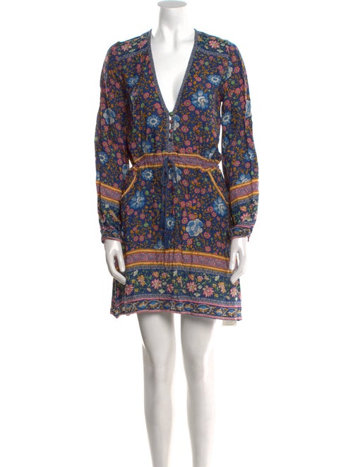 Spell Printed Mini Dress