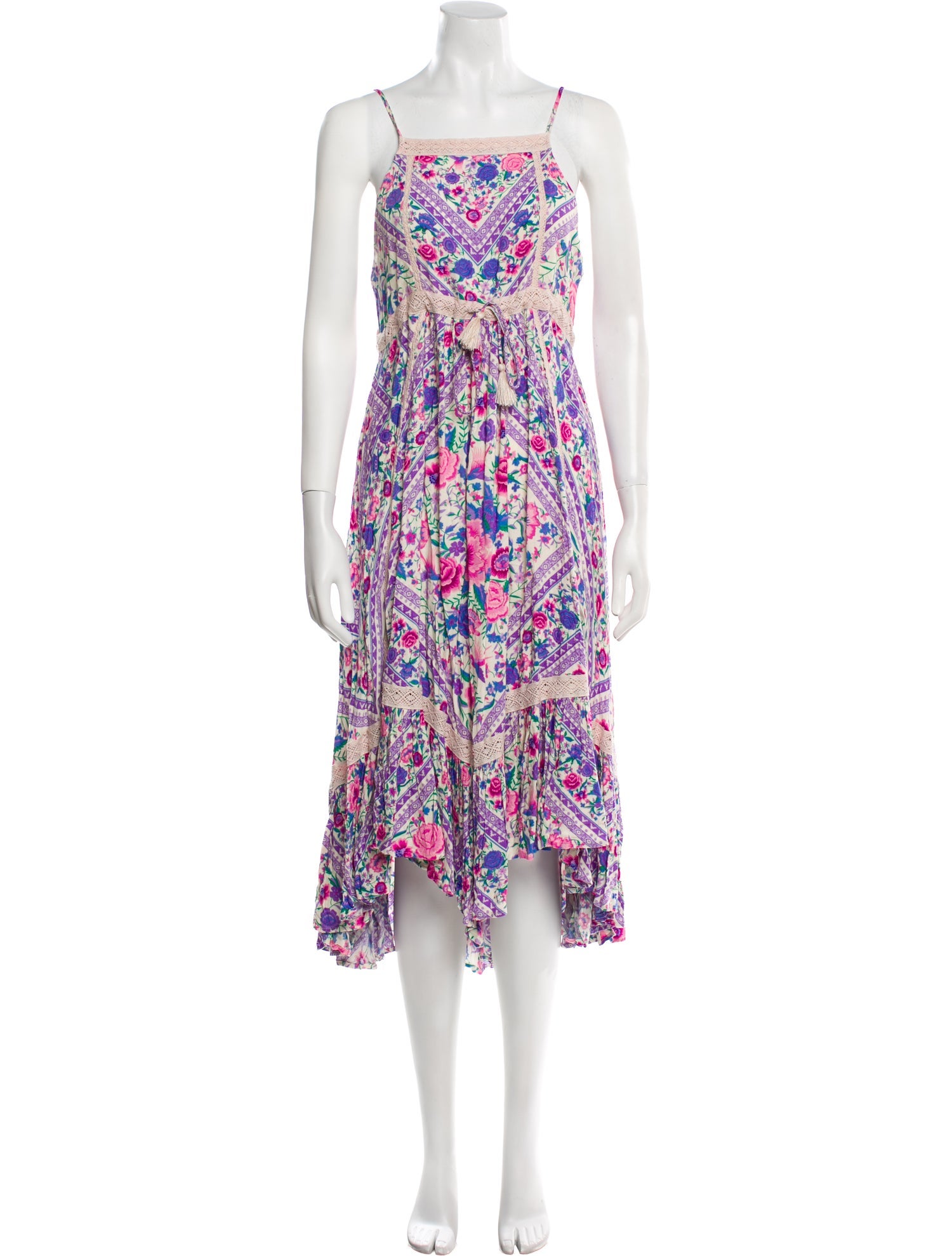 Spell Floral Print Long Dress