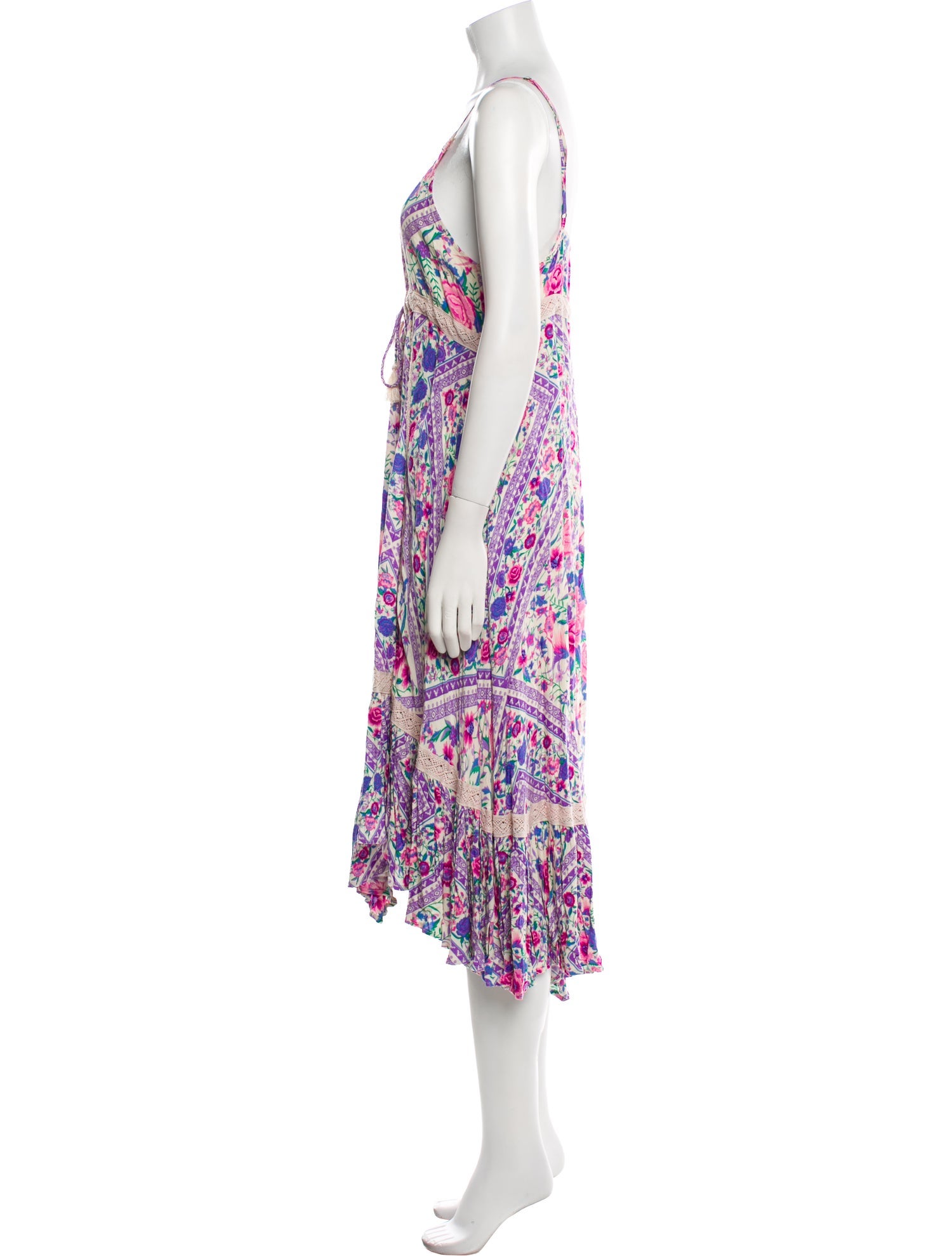 Spell Floral Print Long Dress
