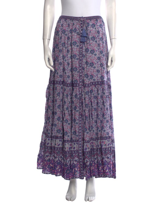 Spell Printed Midi Length Skirt