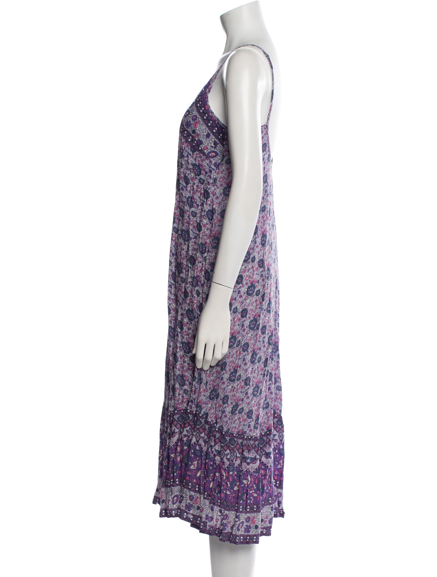 Spell Floral Print Midi Length Dress